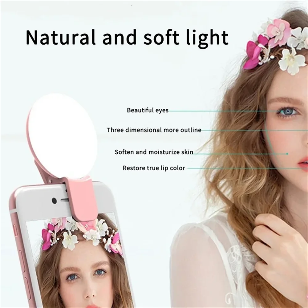 Mini Selfie Ring Light