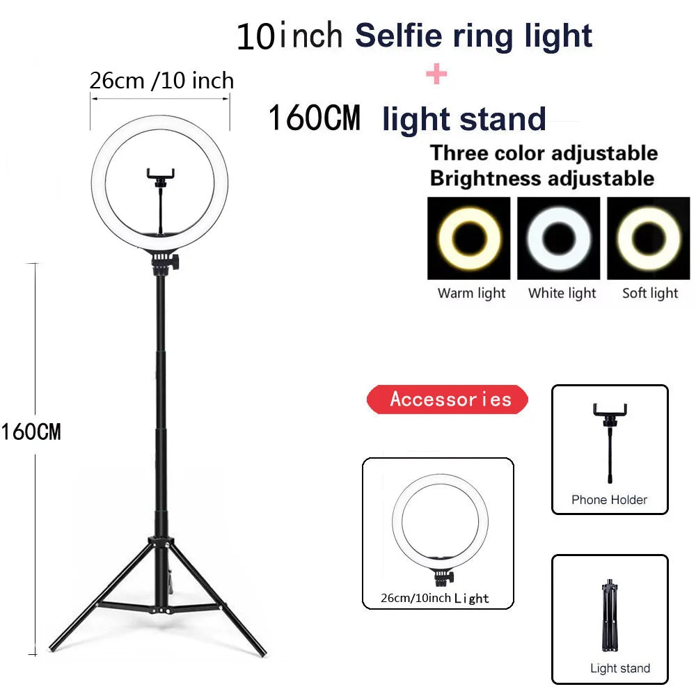 33CM YouTube Ring light