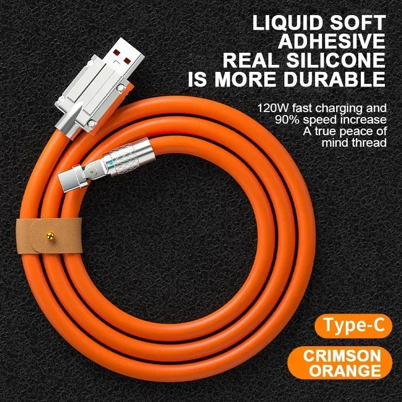 120W 7A Fast Charge Type C Cable
