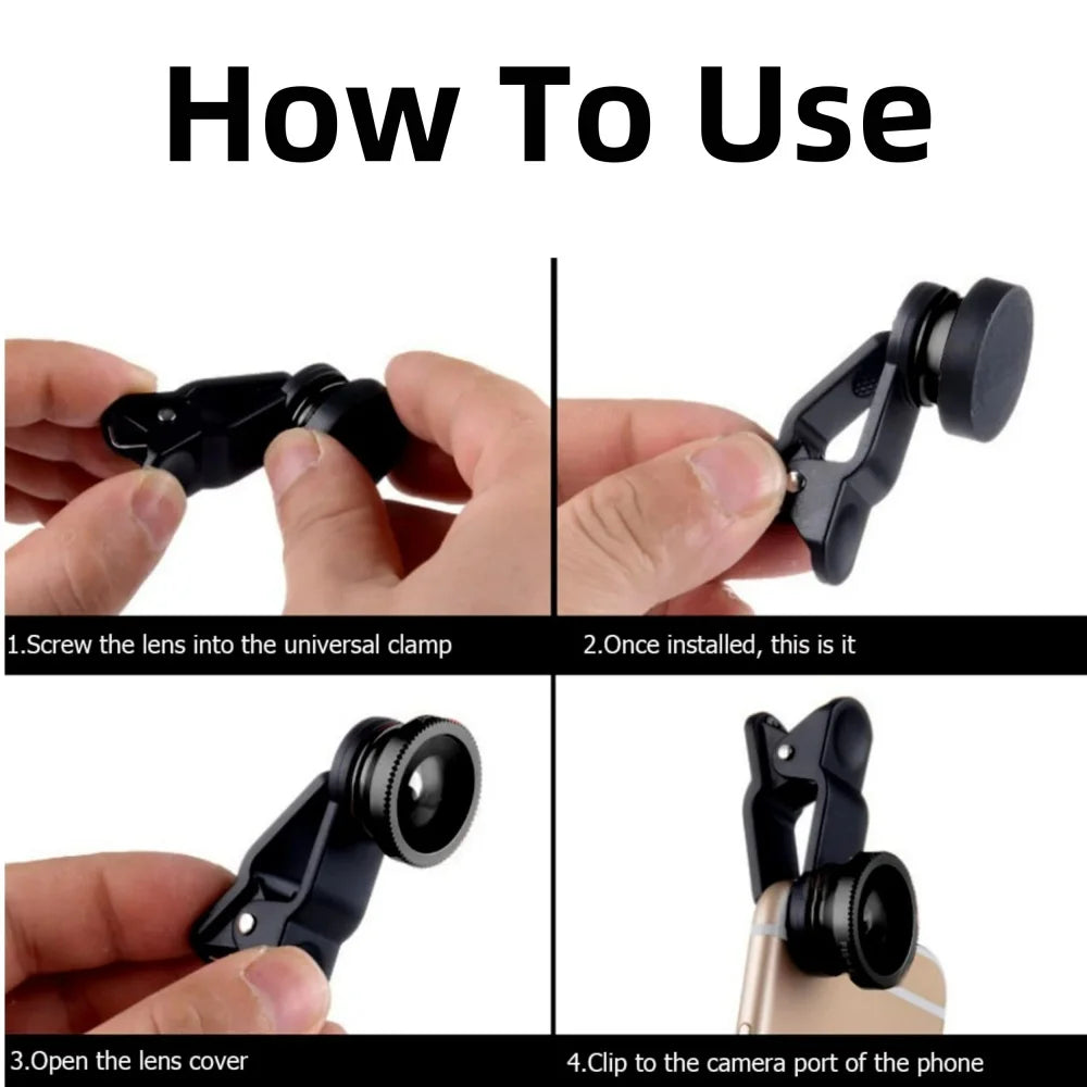 3 in 1 Micro Camera Lens
