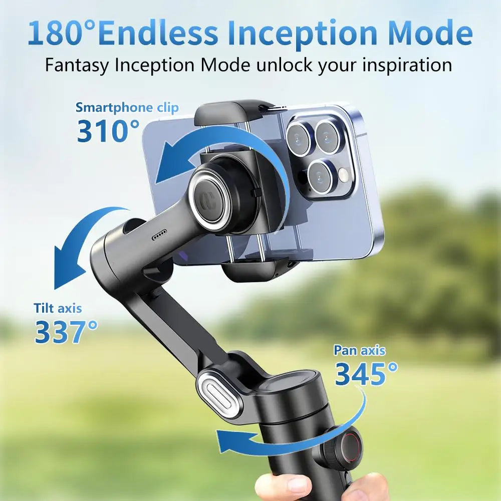 3-Axis Gimbal Stabilizer for Smartphone