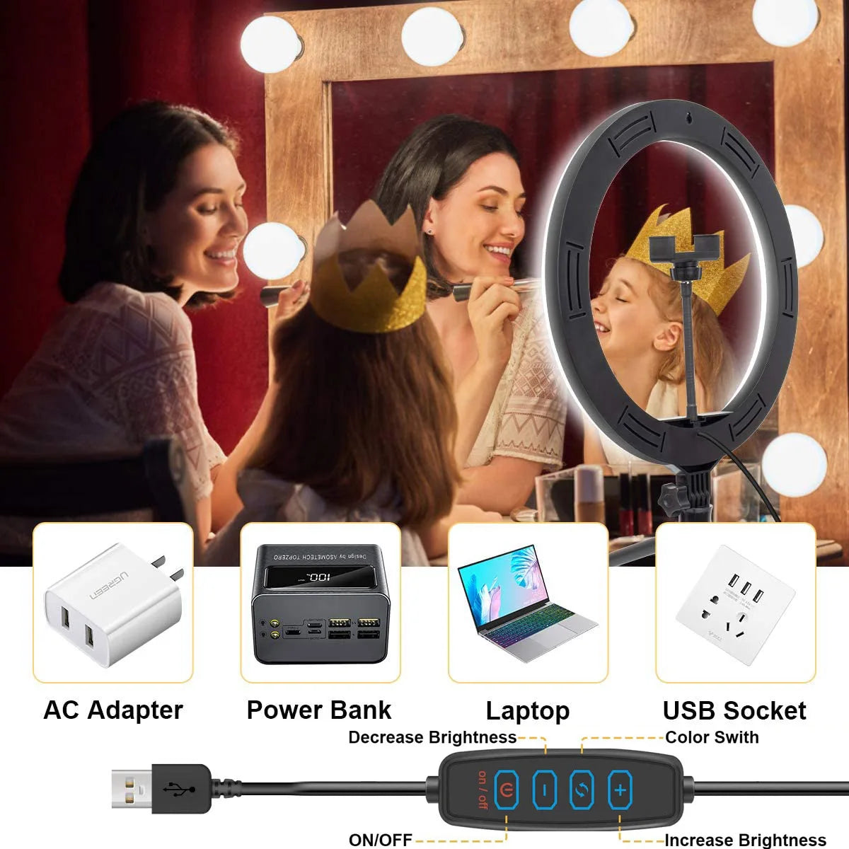 33CM YouTube Ring light